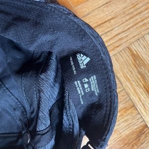 Gray adidas workout hat